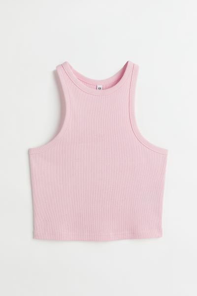 Ribbed vest top | H&M (UK, MY, IN, SG, PH, TW, HK)