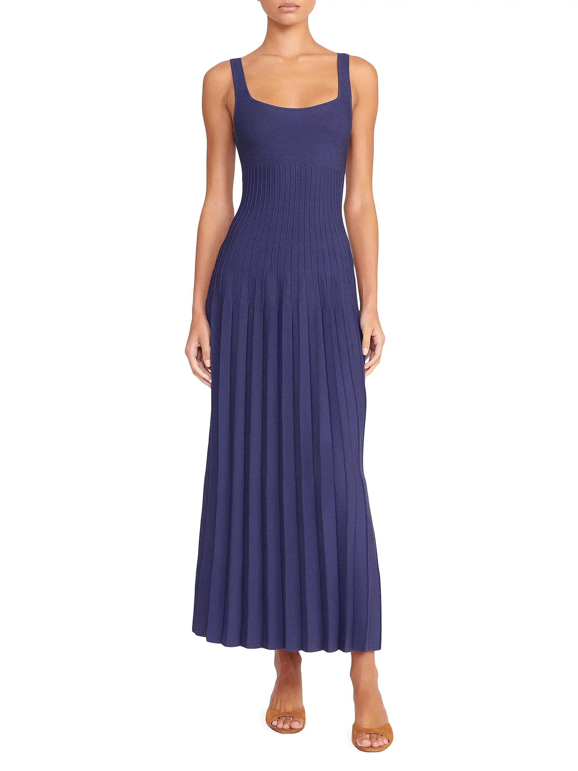 Ellison Knit Pleated Midi-Dress | Saks Fifth Avenue