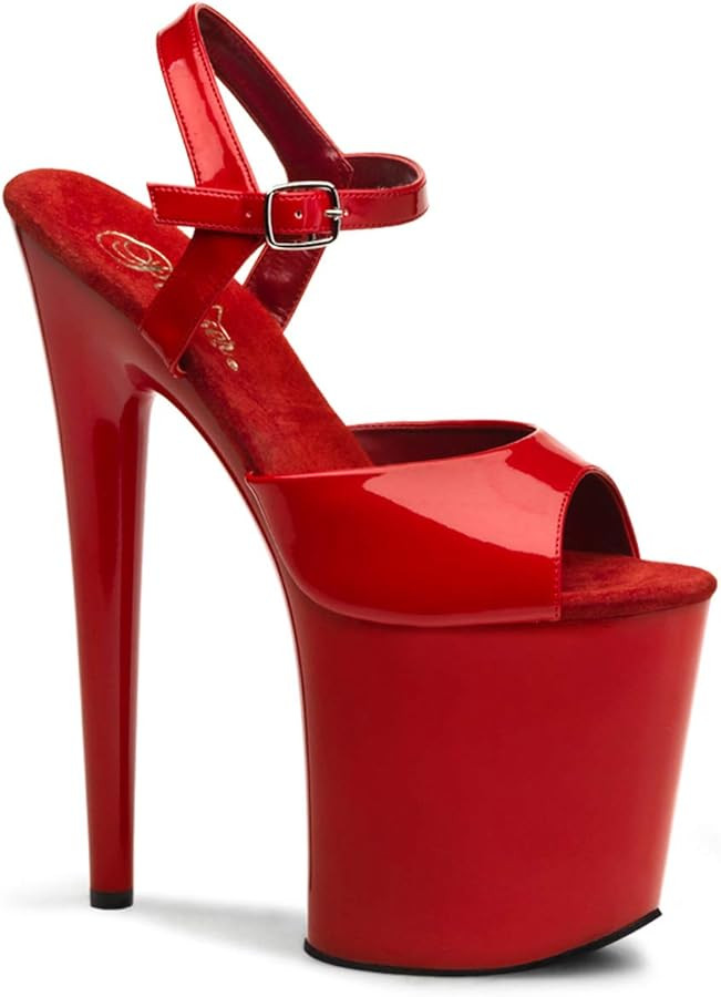 Pleaser Women's Flamingo-809 Ankle-Strap Sandal | Amazon (US)