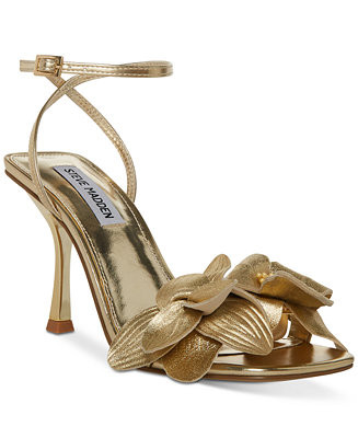 Women's Amani Floral Ankle-Strap Stiletto Sandals | Macys (US)