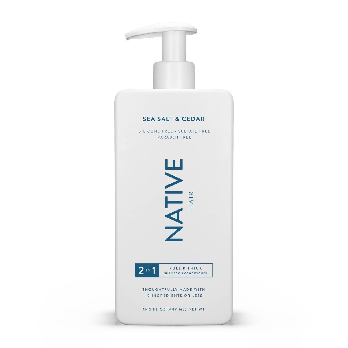 Native Sea Salt & Cedar 2-in-1 Shampoo and Conditioner - 16.5oz | Target