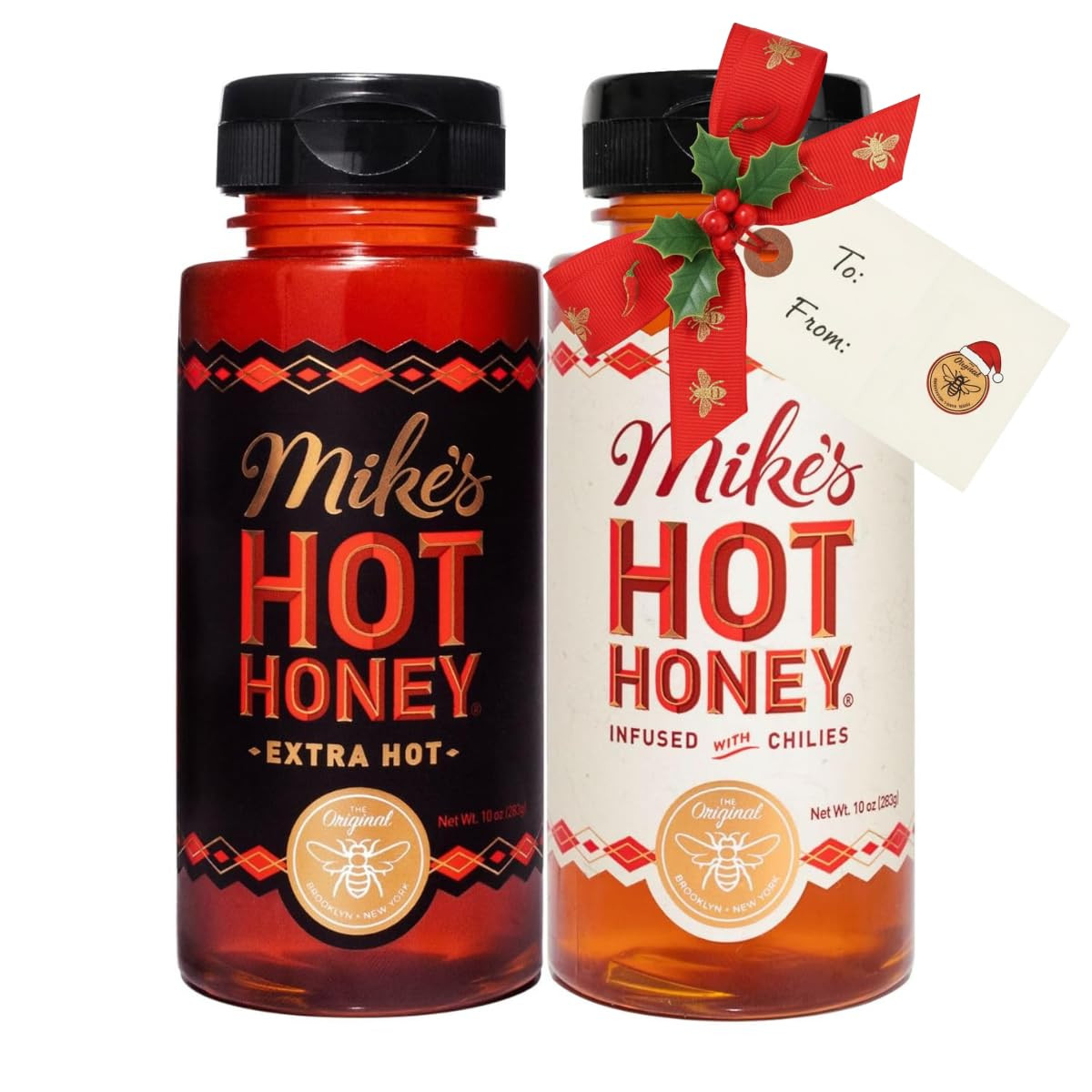 Mike's Hot Honey, Original & Extra Hot, America's #1 Spicy Honey with Chili Peppers (10oz Bottle,... | Amazon (US)