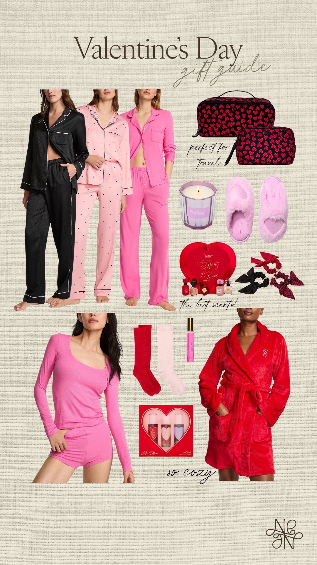 Use code NENA20 for 20% off + free shipping through 2/3! These pjs are the perfect gift paired with cozy socks or her favorite perfume! 💕 @victoriassecret #vspartner 

Valentine’s Day outfit 
Matching pjs 
Loungewear
Victoria’s Secret pajamas  
Gift gift for her
Vday gift guide 

#LTKValentine #LTKSaleAlert #LTKSeasonal