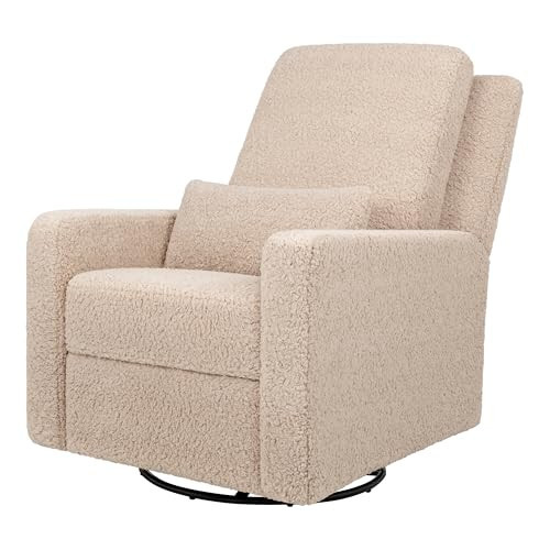 Babyletto Sigi Manual Recliner and Swivel Glider in Chai Shearling, Greenguard Gold and CertiPUR-US Certified | Amazon (US)