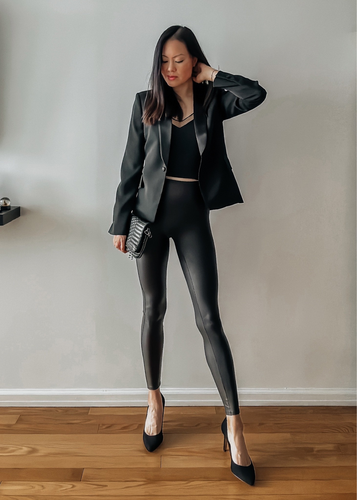 DAT_5433.jpg Blazer Tunic Faux Leather Leggings {living outside