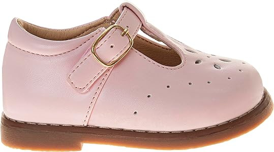 Josmo Baby Girls Maryjane Flats Slipon - Newborn Infant Formal Dress Shoes School Mary Janes (Siz... | Amazon (US)