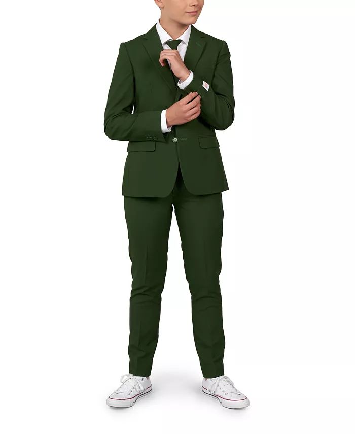 OppoSuits Big Boys Glorious Solid Color Suit, 3-Piece Set & Reviews - Suits & Dress Shirts - Kids... | Macys (US)
