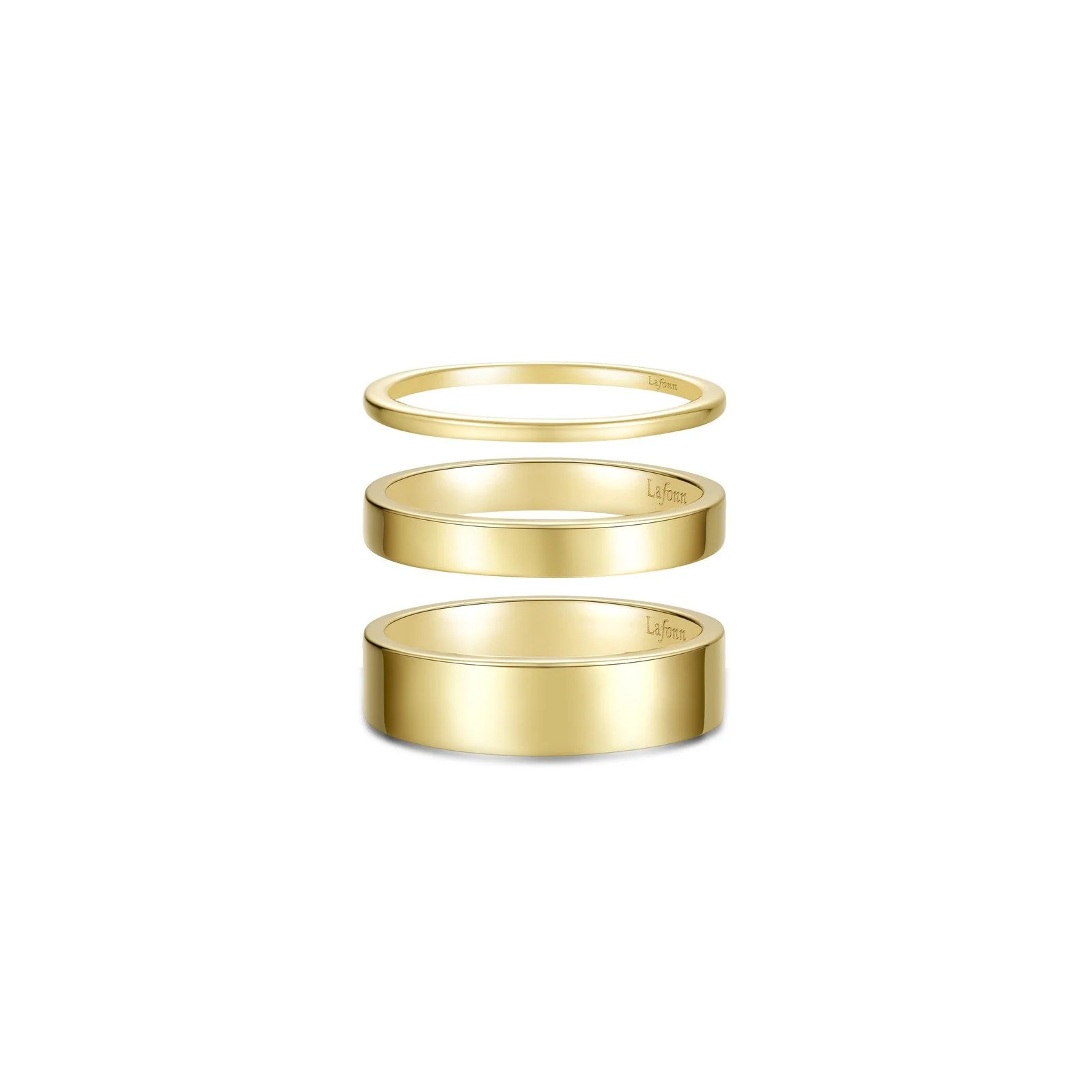 Trio Gold Band Set | Lafonn