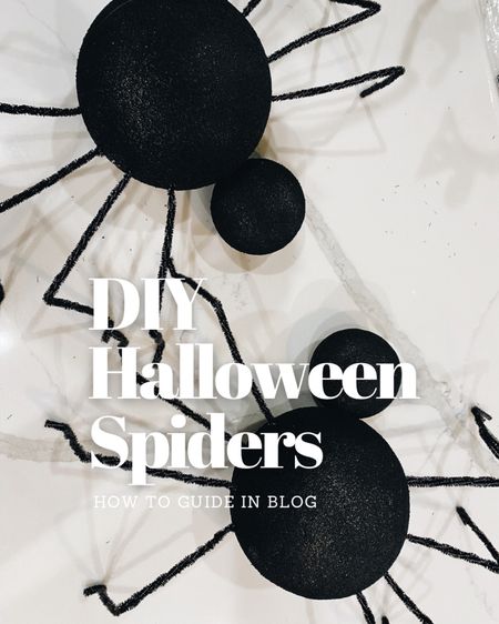 Creepy Crawly DIY Spiders! Make your own Halloween spiders to decorate both indoors and outdoors  

#LTKSeasonal #LTKfamily #LTKhome