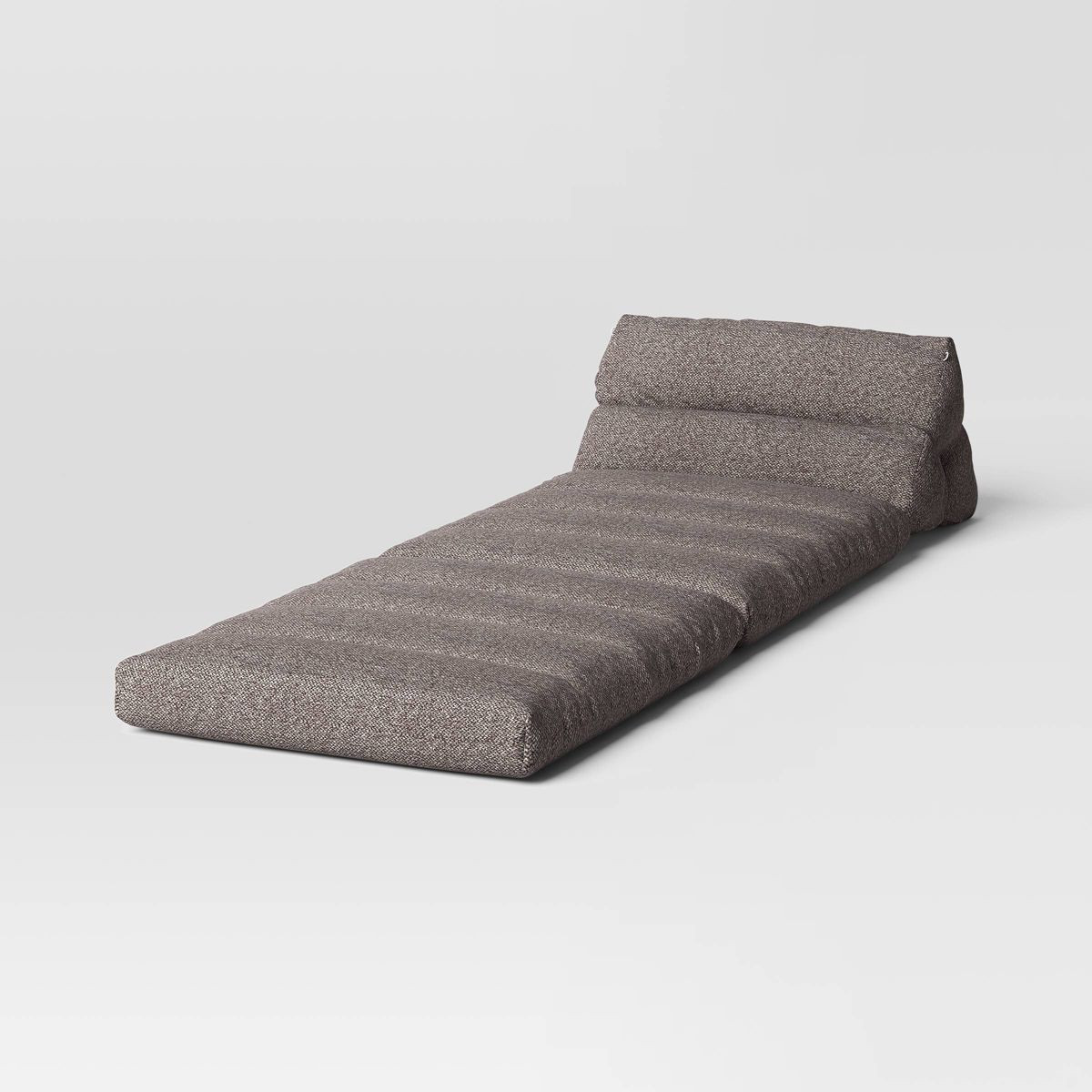 Tufted Baffled Foam Lounge Gray - Room Essentials™ | Target
