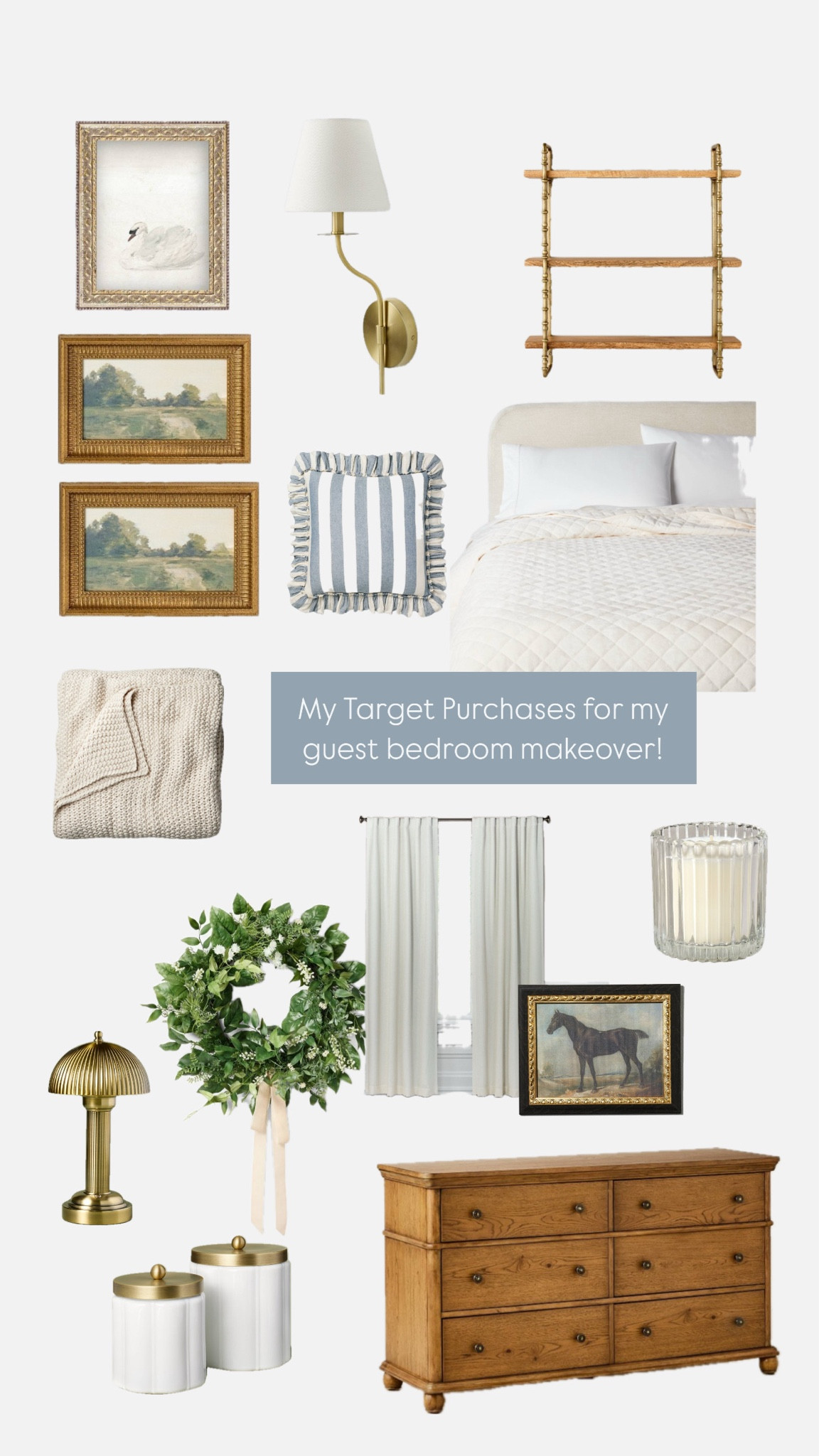 Target is killing it right now! Can’t believe I was able to get so many things for my guest room makeover from there! Affordable and great quality! If something is not in stock watch it! It will come back in stock pretty quickly! 

#LTKHome #LTKStyleTip #LTKSeasonal