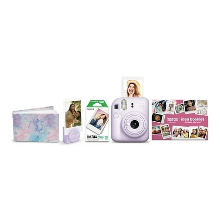 FUJIFILM INSTAX MINI 12 PURPLE HOLIDAY BUNDLE 2023 | Walmart (US)