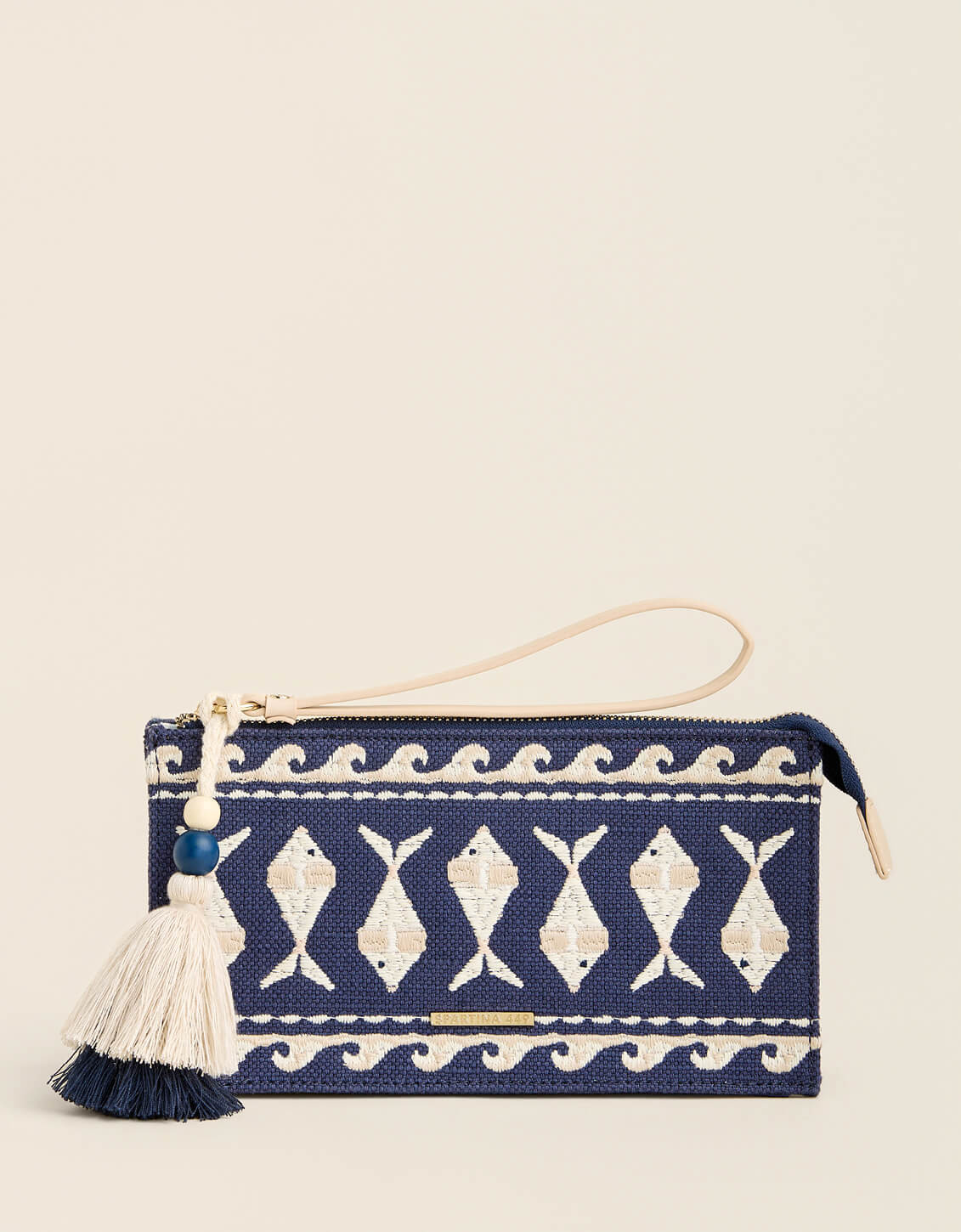East West Wristlet Flagler Resort Set Sail | Spartina 449