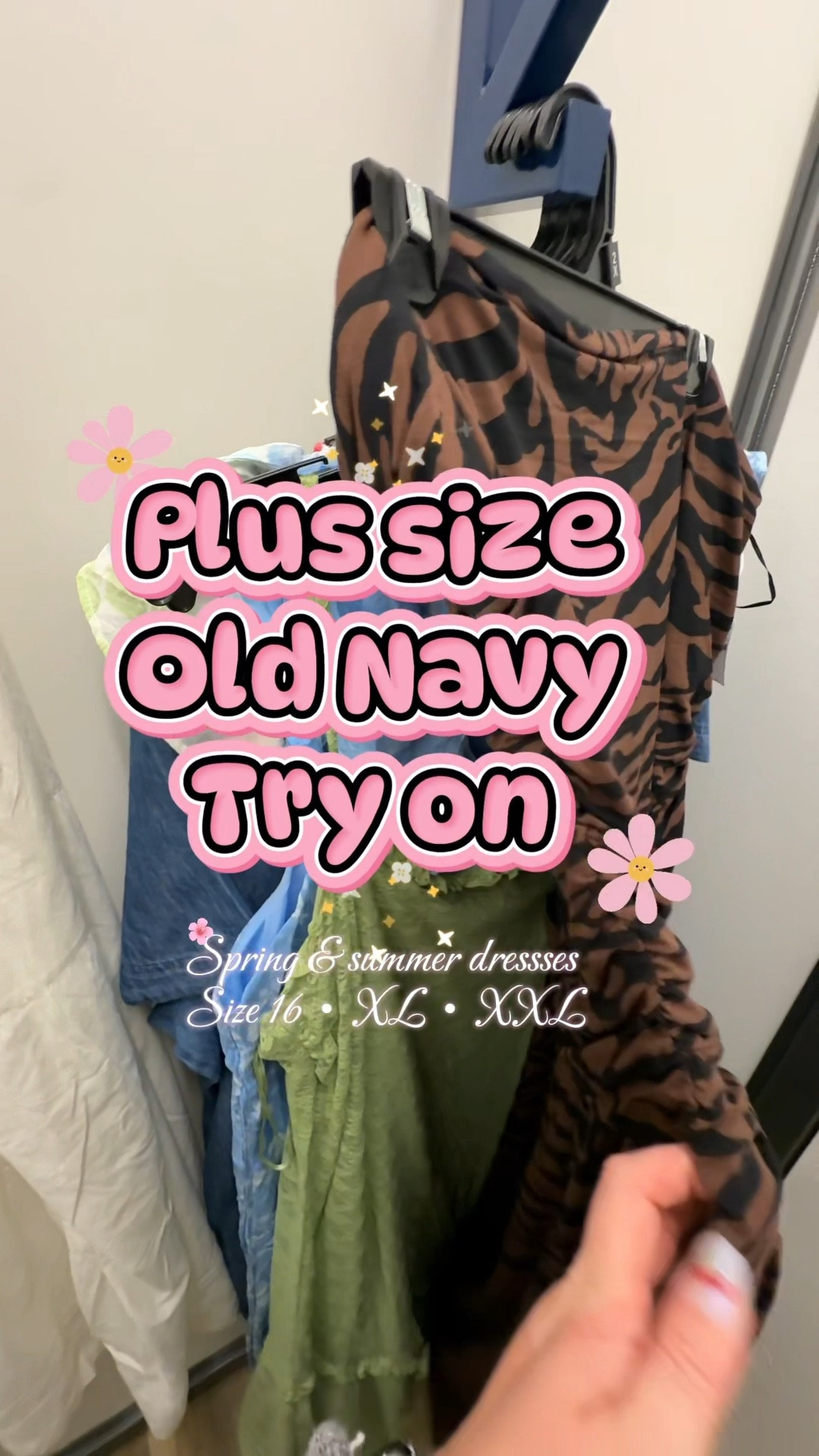 Size 16 plus size old navy try on! Old navy has lots of cute spring and summer dresses on sale right now!!! 

#LTKPlusSize #LTKSaleAlert #LTKMidsize