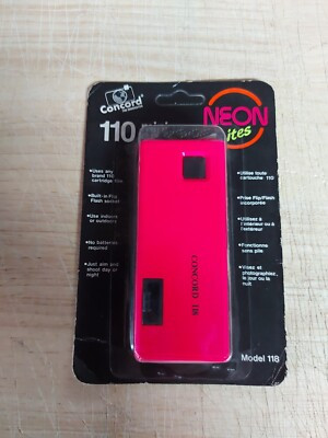 Vintage Concord 110 Mini Camera Neon New Sealed | eBay US