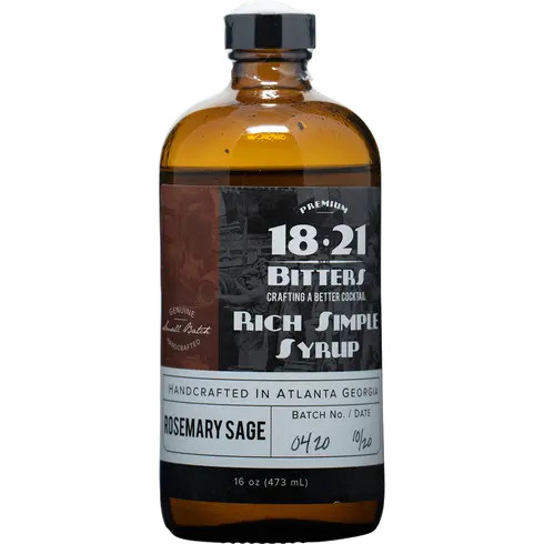 18.21 Bitters Rosemary Sage Syrup | Total Wine