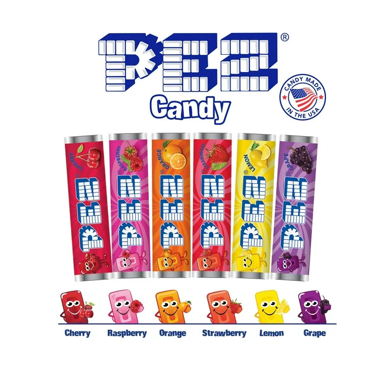 PEZ Candy Christmas Pikachu with Red Santa Hat, 1 Candy Dispenser Plus 3 Rolls Assorted Candy, 1 ... | Walmart (US)