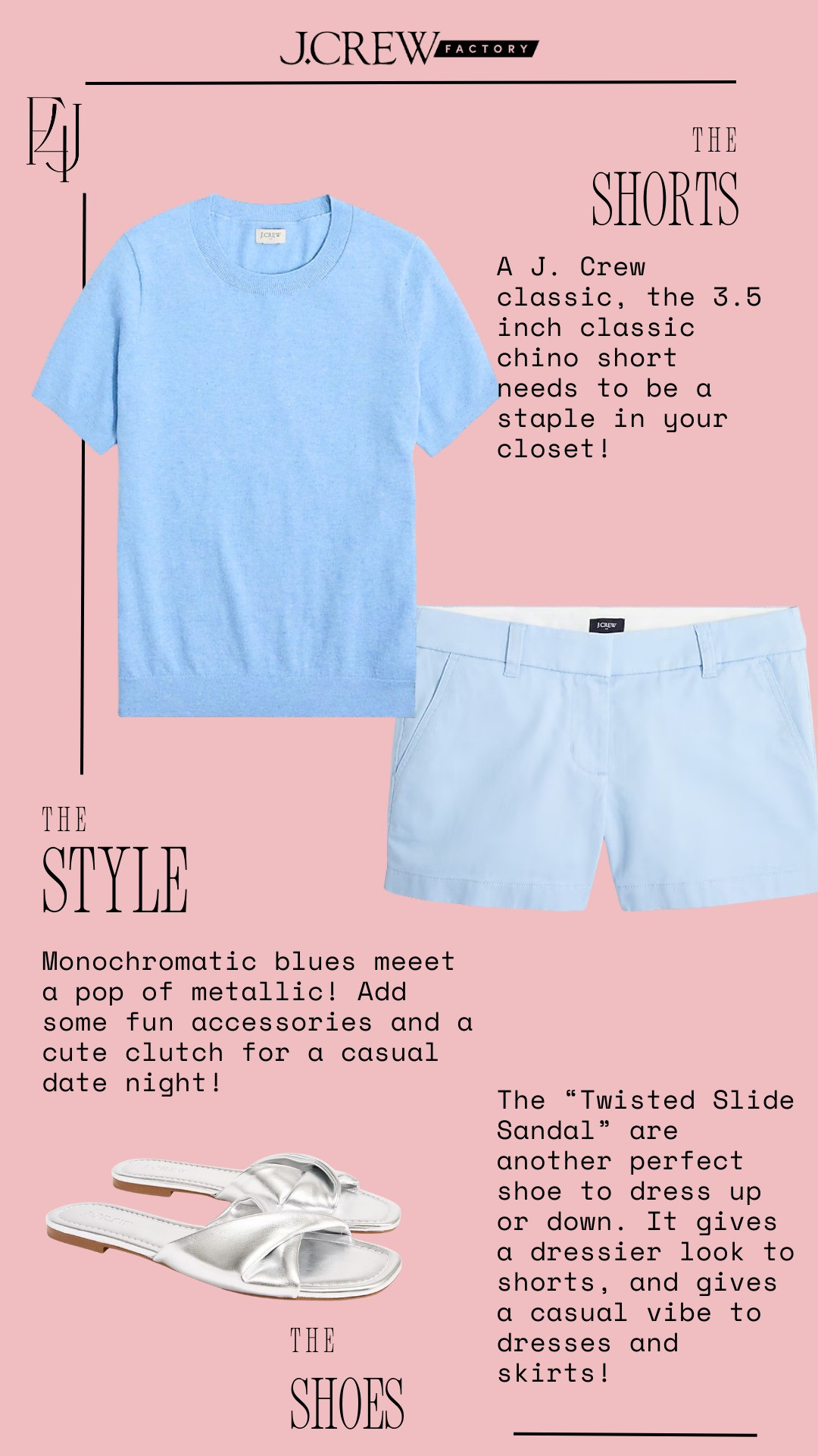 Fit4Janine loves a good monochromatic look with a pop of metallic to make her fashion mark! Perfect staple pieces in your closet to mix and match with so many! Currently on sale with an additional 15% off using code "Family15" when you sign-up.

J.Crew Factory, Spring Sweaters, Spring Outfits, Monochromatic Outfits, Metallics 

 #LTKSeasonal #LTKSaleAlert