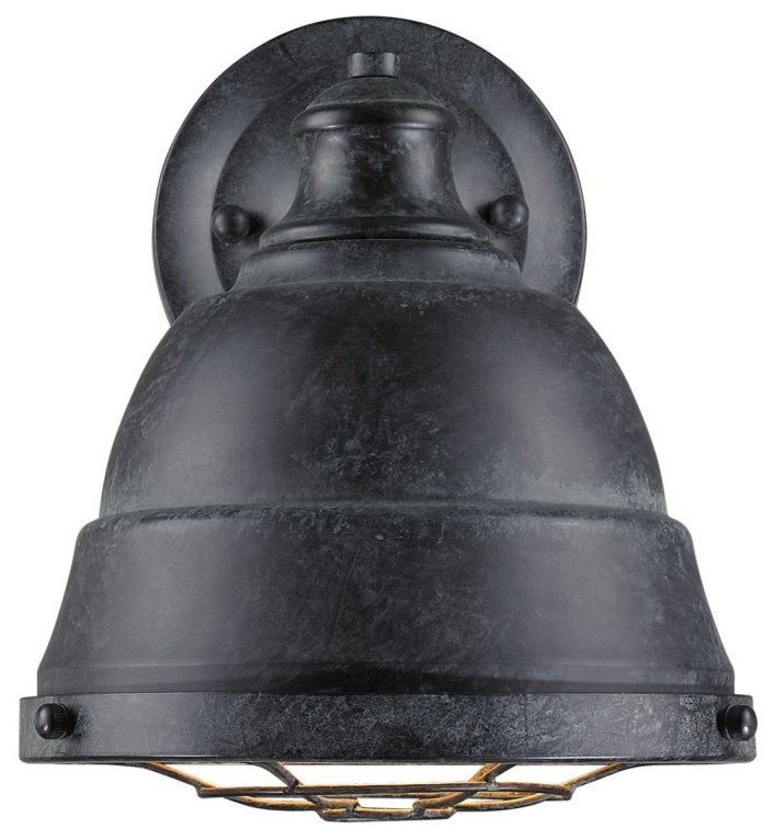 Bartlett 1-Light Wall Sconce, Black Patina | Houzz 