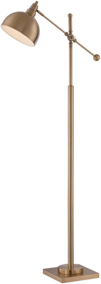 Lite Source Floor Lamps LS-82604 Cupola Floor Lamp, Brushed Brass | Amazon (US)