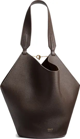 Small Lotus Leather Top Handle Bag | Nordstrom
