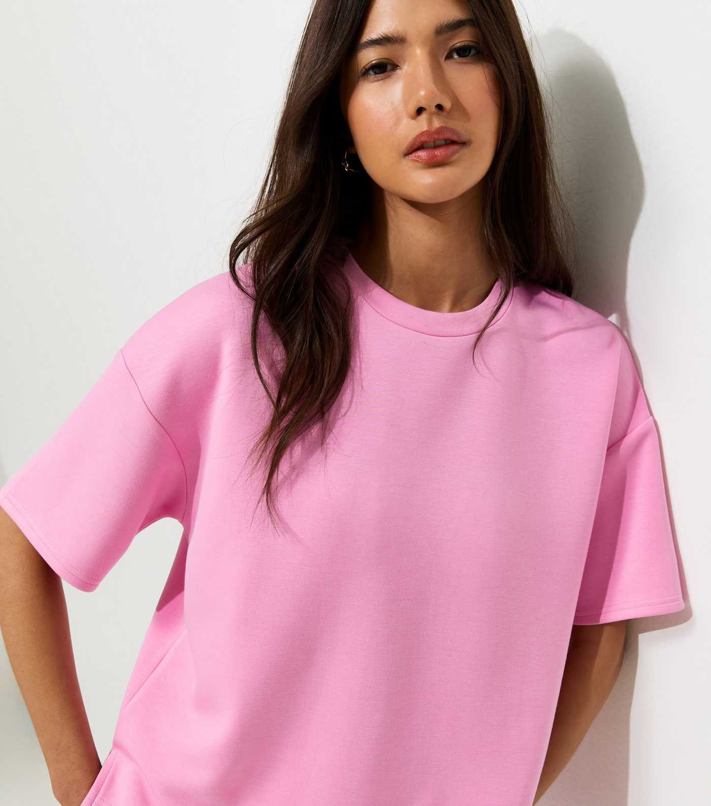 Premium Light Pink Sweatshirt T-Shirt | New Look | New Look (UK)