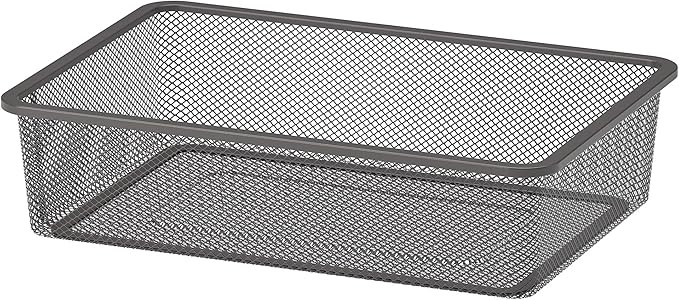 Ikea TROFAST mesh storage box, 42x30x10 cm, dark grey | Amazon (CA)