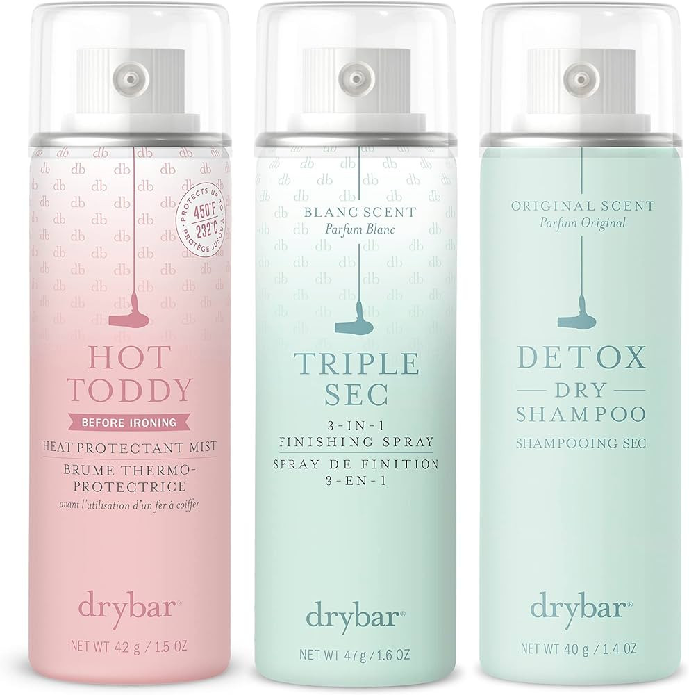 Drybar Tiny Trio To Go | Mini Travel Essentials Kit | Amazon (US)