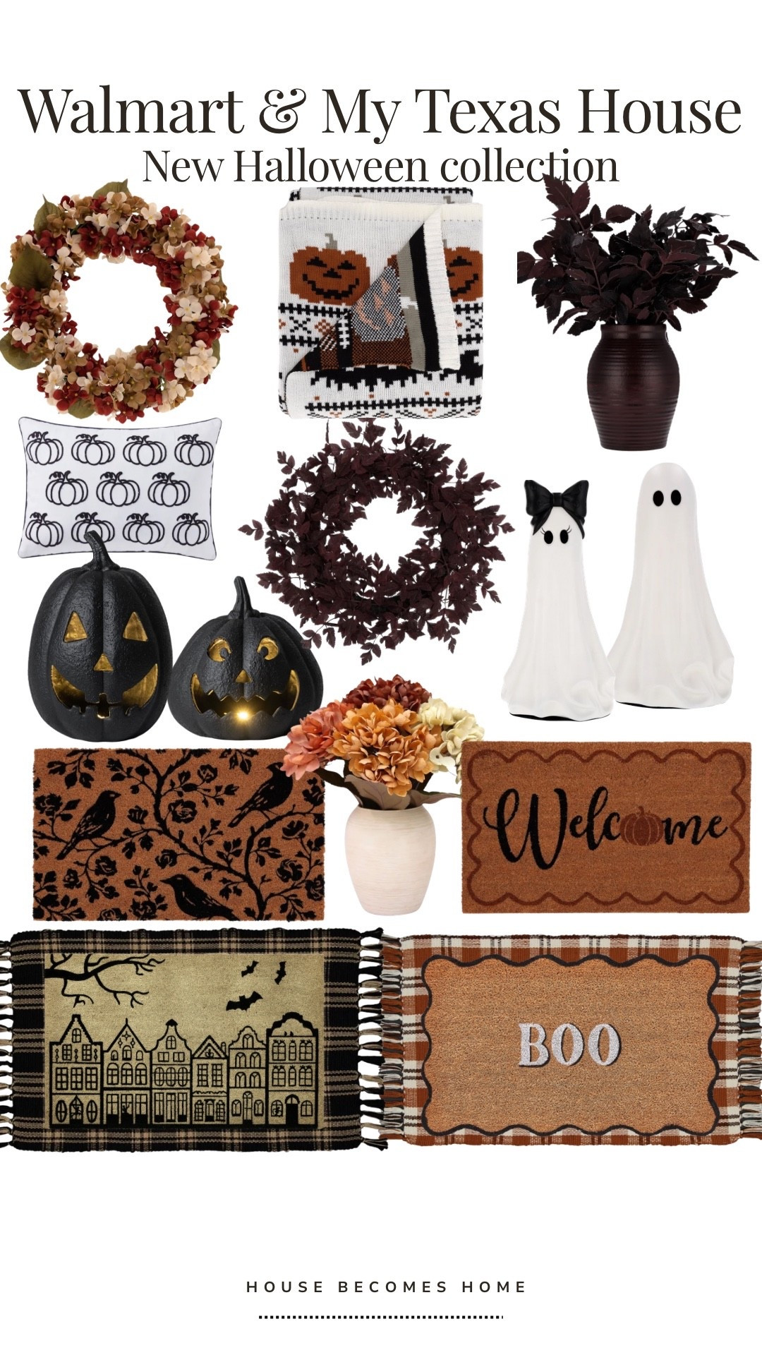 Walmart + My Texas House new Halloween collection!

#LTKSeasonal #LTKSaleAlert #LTKHome