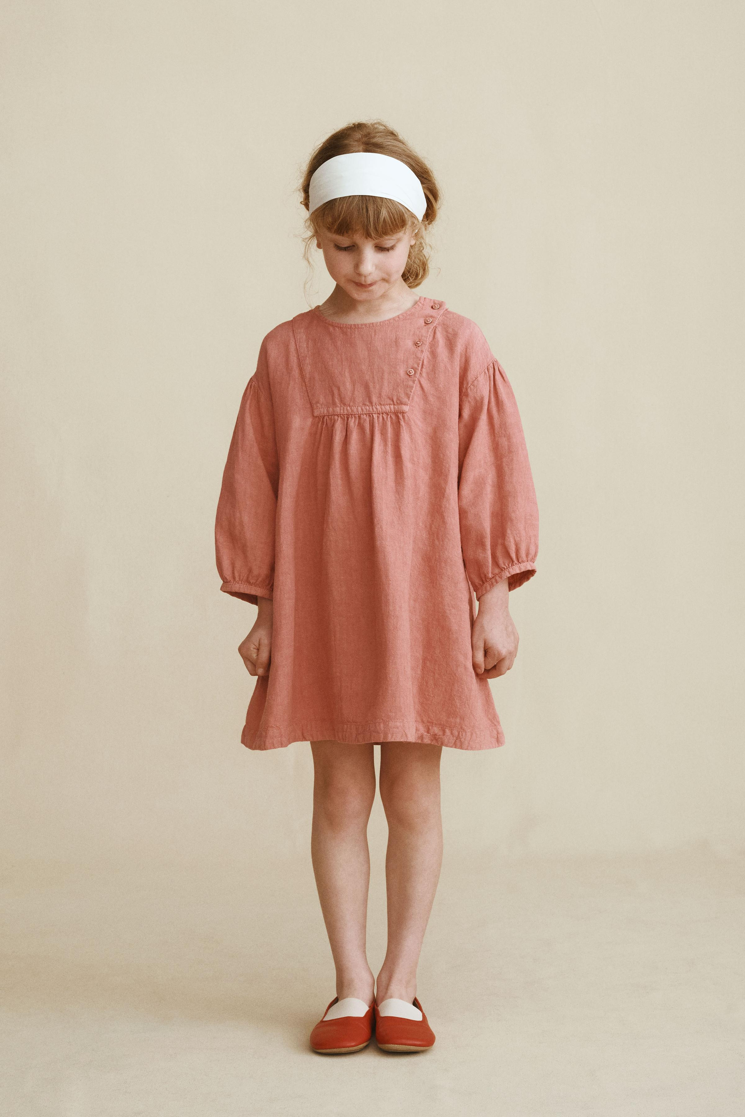 100% LINEN DRESS CREATED BY CARAMEL LONDON X ZARA | Zara FR