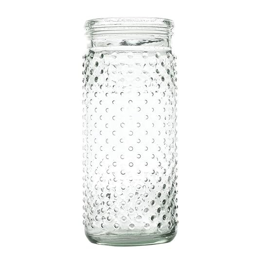 Hobnail Glass Jar Clear - 4"Dia x 8"H | Amazon (US)
