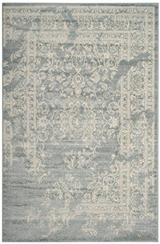 Safavieh Adirondack Collection ADR101T Slate and Ivory Oriental Vintage Distressed Area Rug (6' x 9' | Amazon (US)