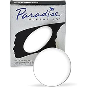 Mehron Makeup Paradise Makeup AQ Face & Body Paint (1.4 oz) (White) | Amazon (US)