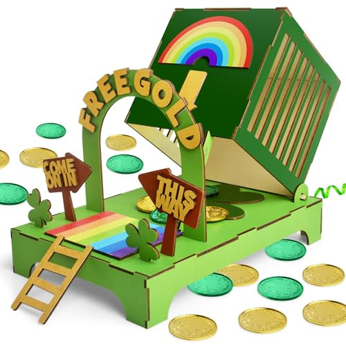 PPER-Jie Leprechaun Trap Kit for Kids Catch a Leprechaun Trap Supplies for St Patrick's Day | Amazon (US)