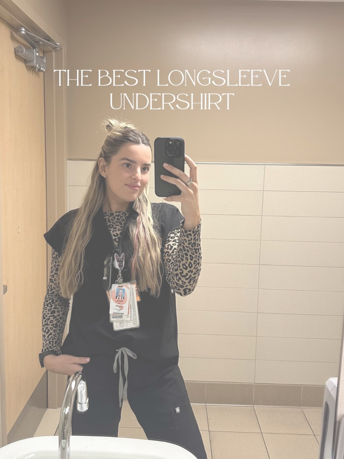 My absolutely favorite ribbed longsleeve undershirt! Have it in multiple colors & is a closet staple for every nurse!

#LTKGiftGuide #LTKHoliday #LTKdayinmylife