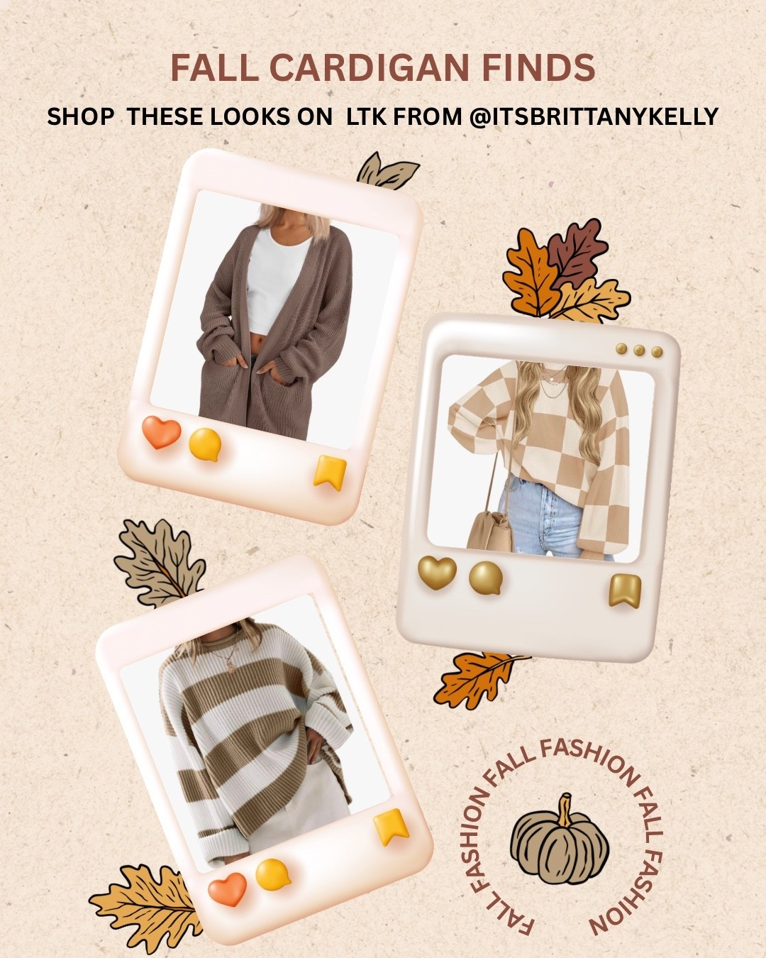 Fall fashion! Adorable cardigans and sweaters for the fall season! 

#LTKSeasonal #LTKGiftGuide