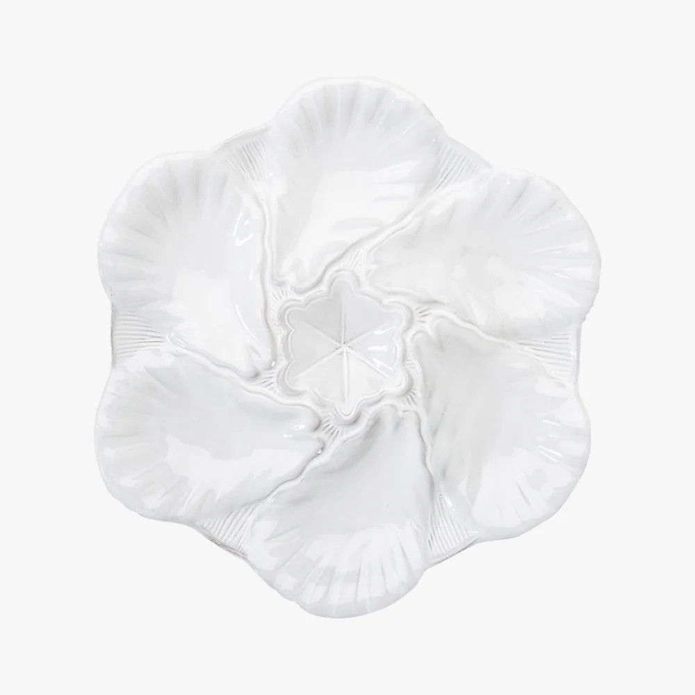 White Oyster Plate | Dear Keaton