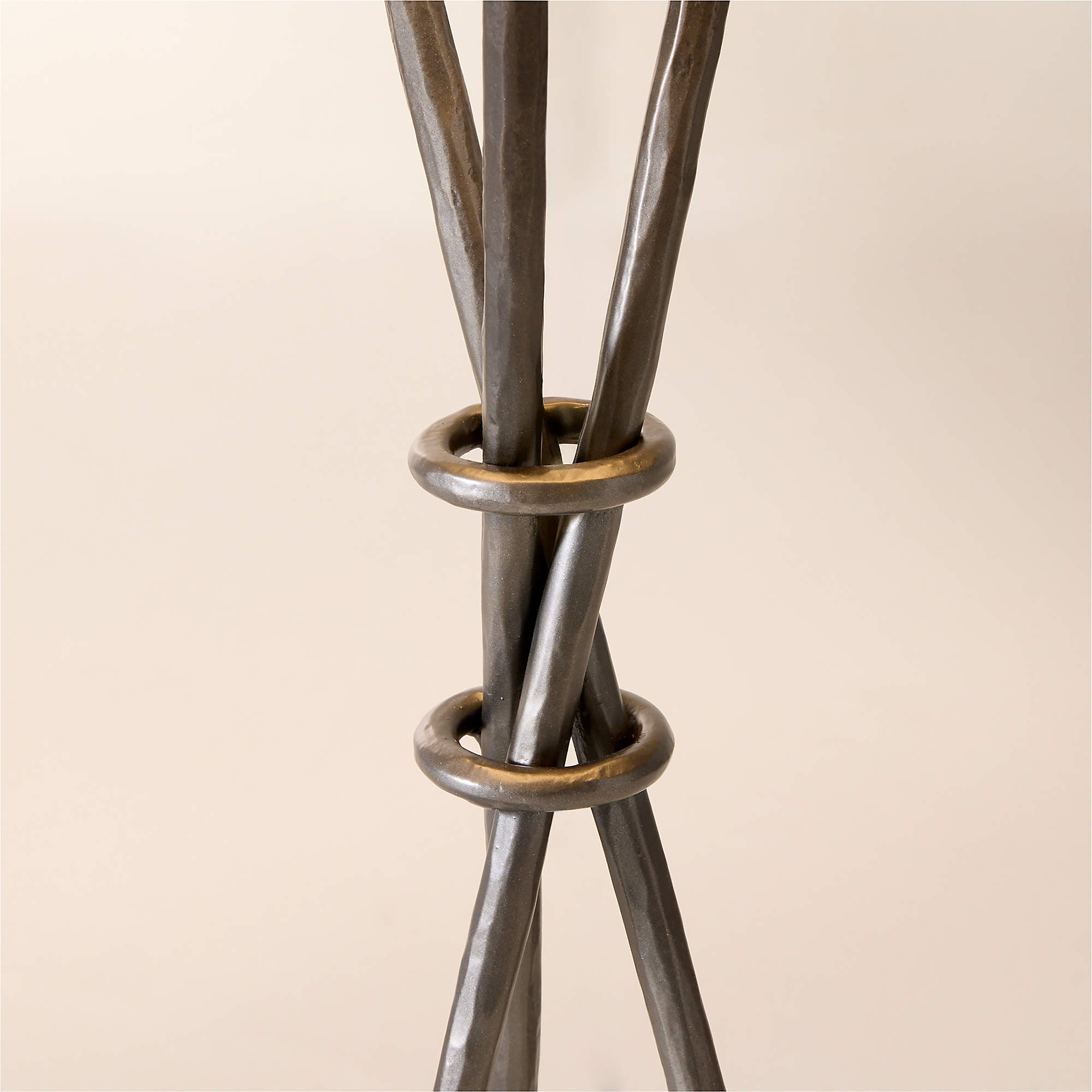 Vikos Iron Tripod Floor Lamp | CB2 | CB2