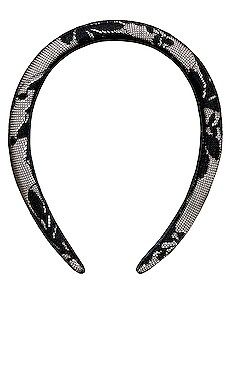 Emi Jay Halo Headband in Black Lace from Revolve.com | Revolve Clothing (Global)