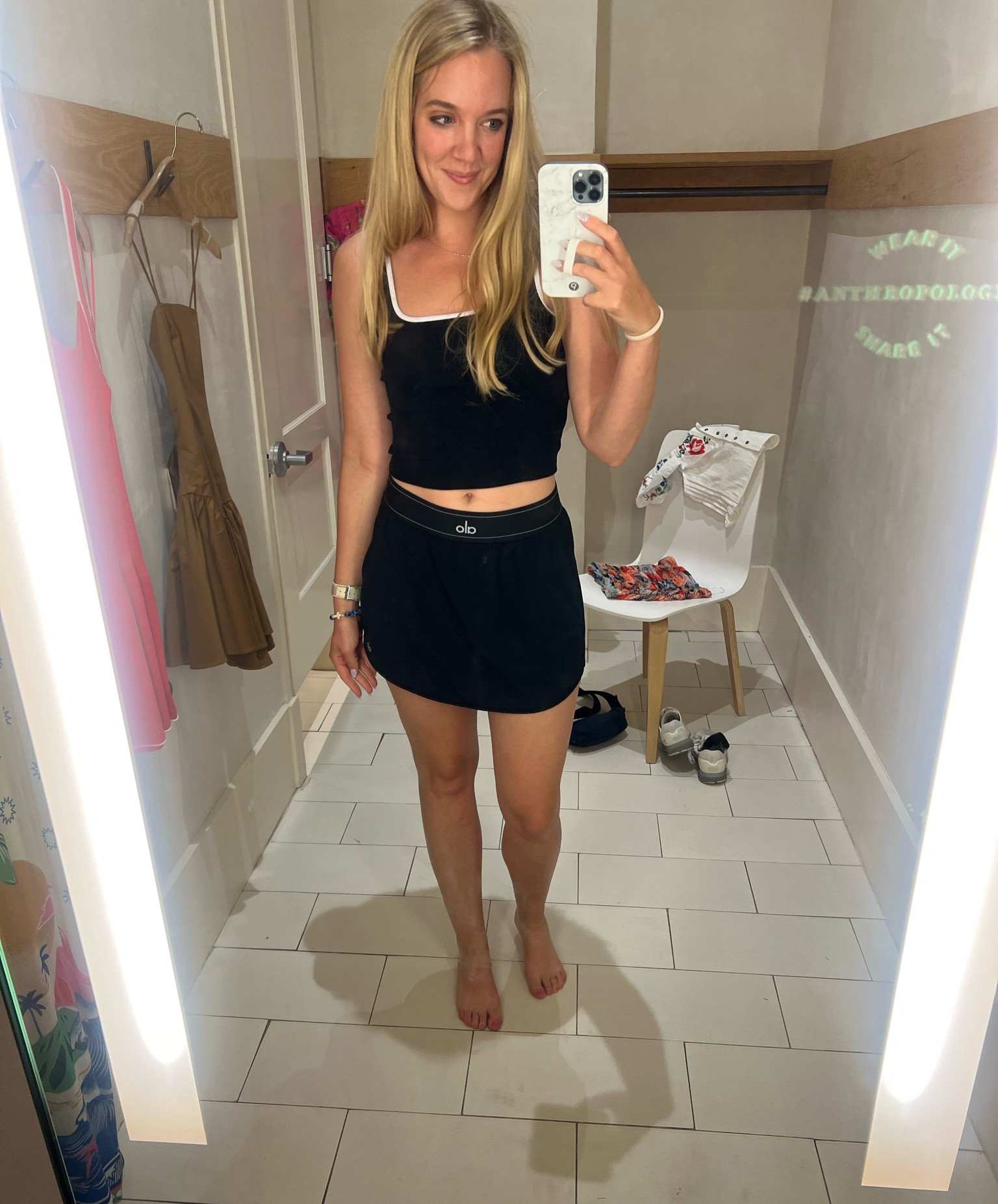 Shopping in this set is sooo comfy! Not going to lie I wear this tennis skort from alo yoga wayyyy too much! 

#activewear #workoutset

#LTKFindsUnder50 #LTKStyleTip #LTKActive