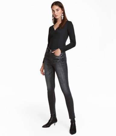 H&M Skinny High Ankle Jeans $39.99 | H&M (US)