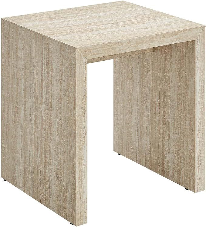 Modway Mirella Side-Tables, Travertine | Amazon (US)