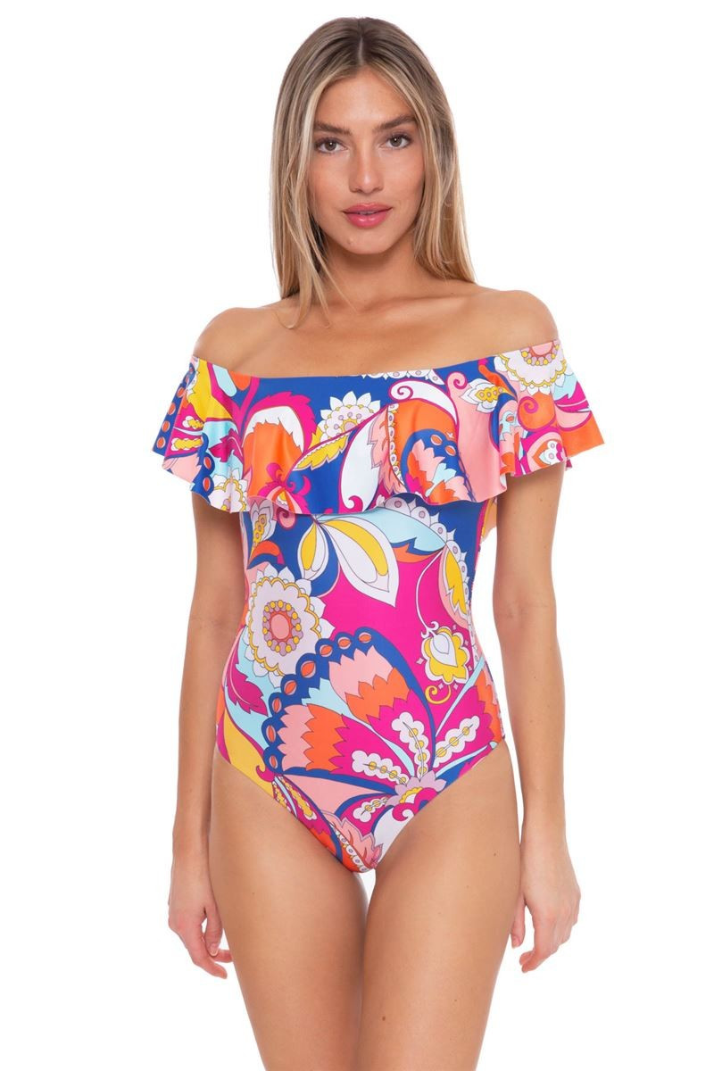 Sevilla Off Shoulder One Piece Swimsuit | Everything But Water
