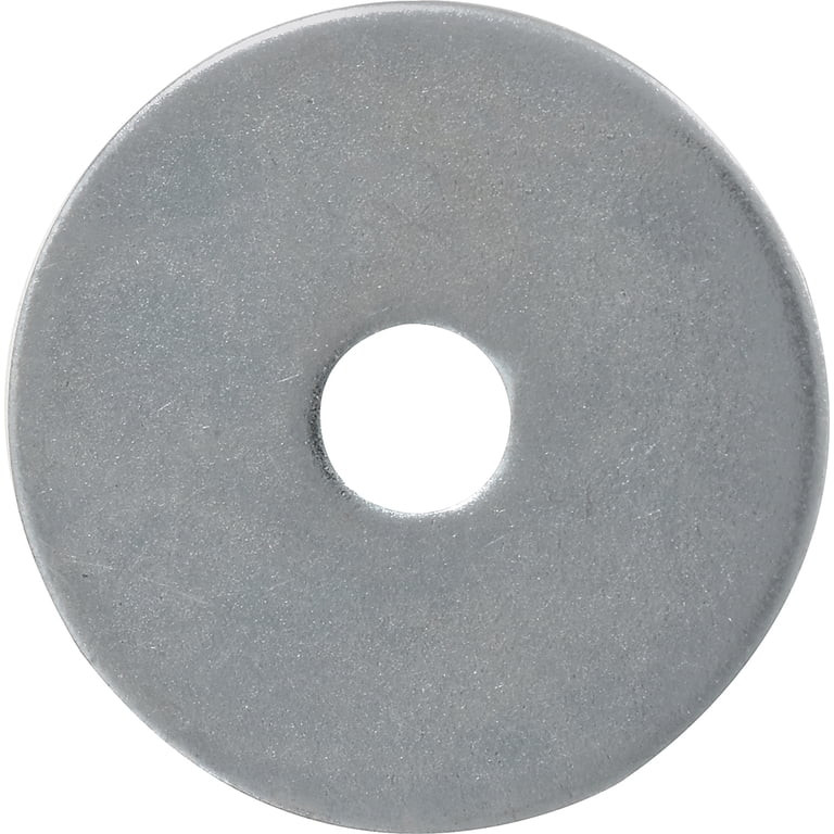 Hillman Fender Washers, 3/16" x 3/4", Steel, Zinc Finish, Silver, 8 pack | Walmart (US)