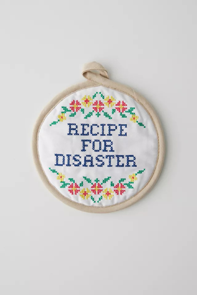 Recipe For Disaster Potholder | Urban Outfitters (US and RoW)