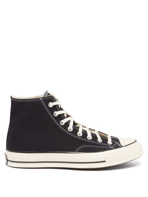 Converse - Chuck 70 High-top Canvas Trainers - Mens - Black | Matches (UK)