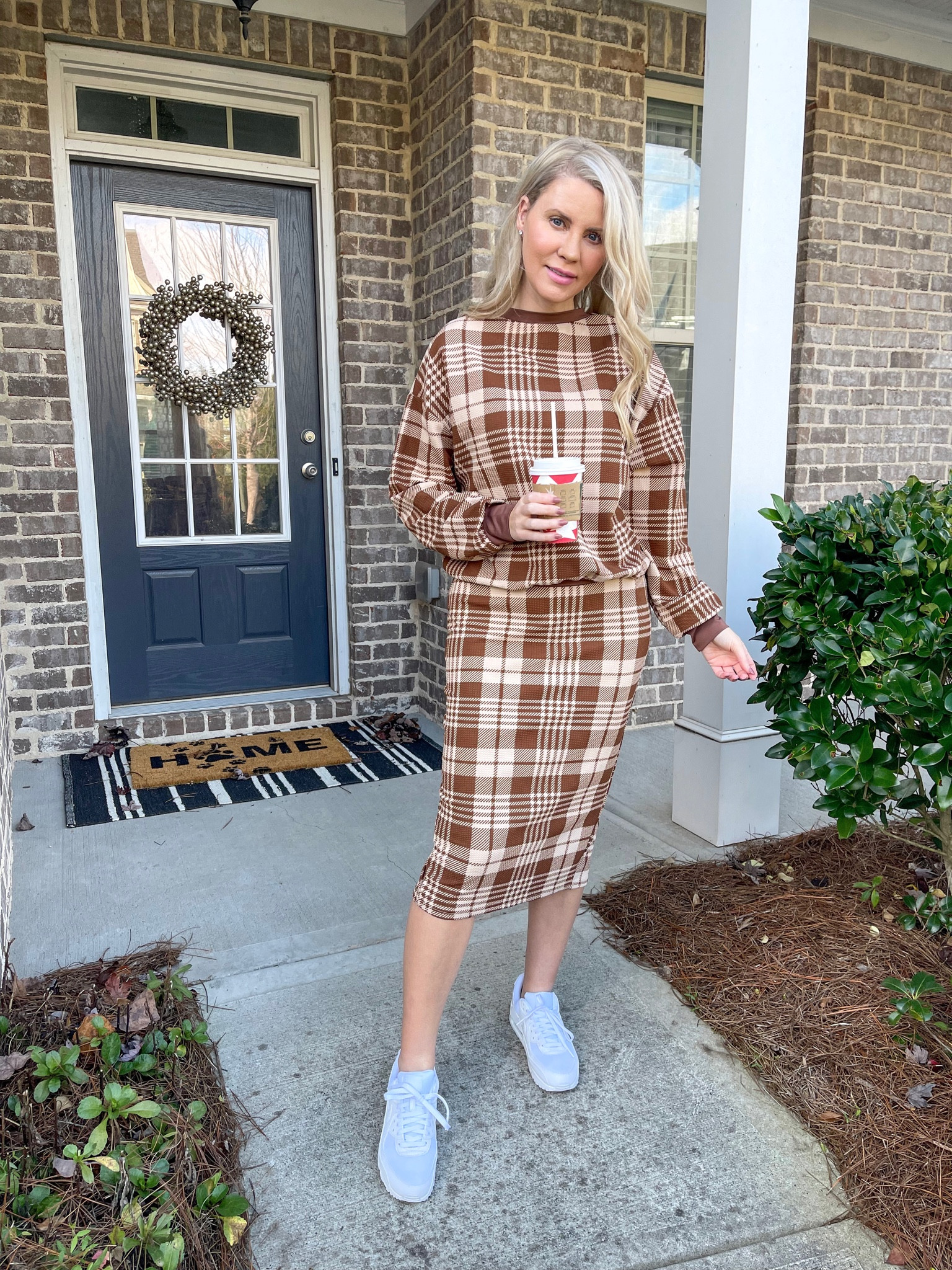 Love this plaid two piece set!

Winter outfit, sweatshirt, midi skirt, white sneakers, Shein 

#LTKunder50 #LTKstyletip #LTKSeasonal