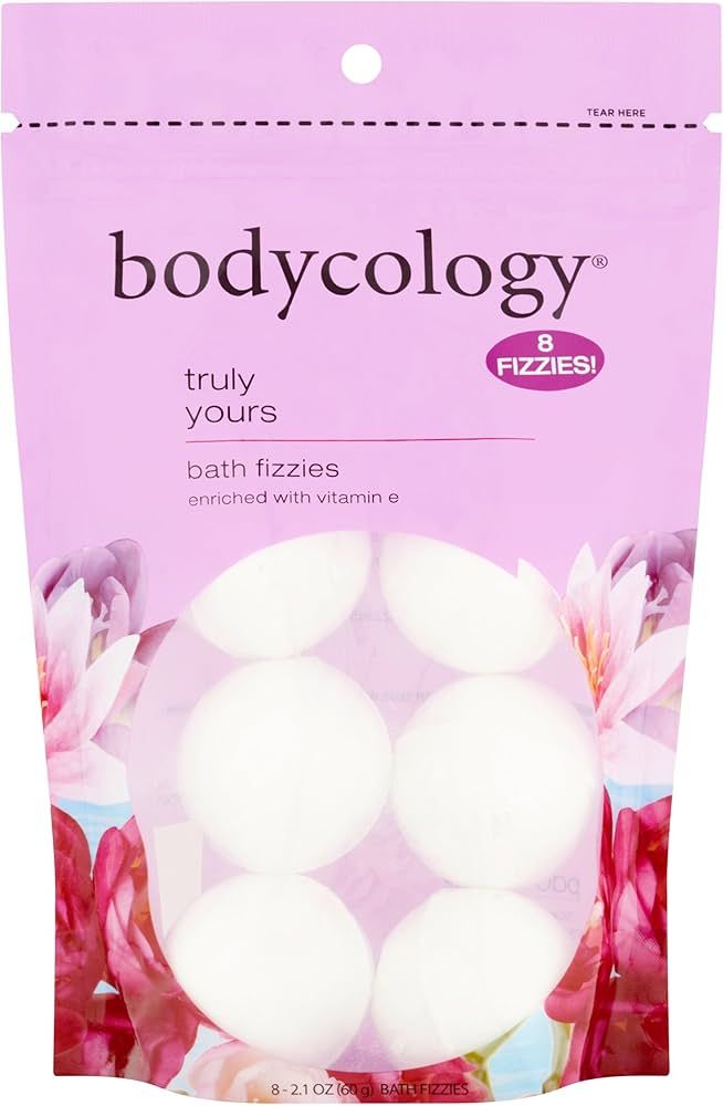 Bodycology Truly Yours Bath Soak Fizzies Bombs 8-2.1 Oz Balls | Amazon (US)