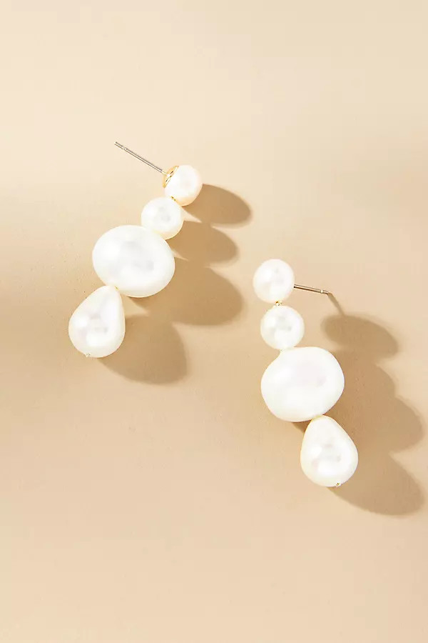 Varied Pearl Earrings | Anthropologie (US)