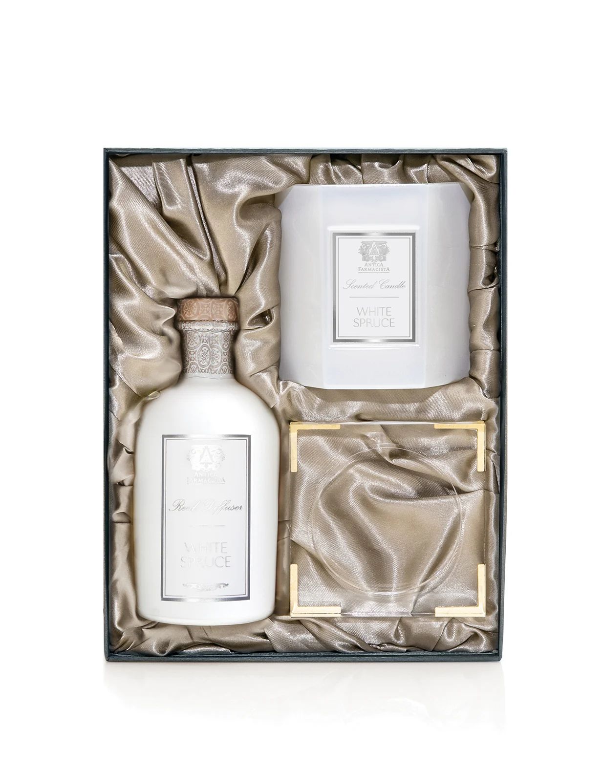 Acrylic Home Ambiance Gift Set: White Spruce | Antica Farmacista